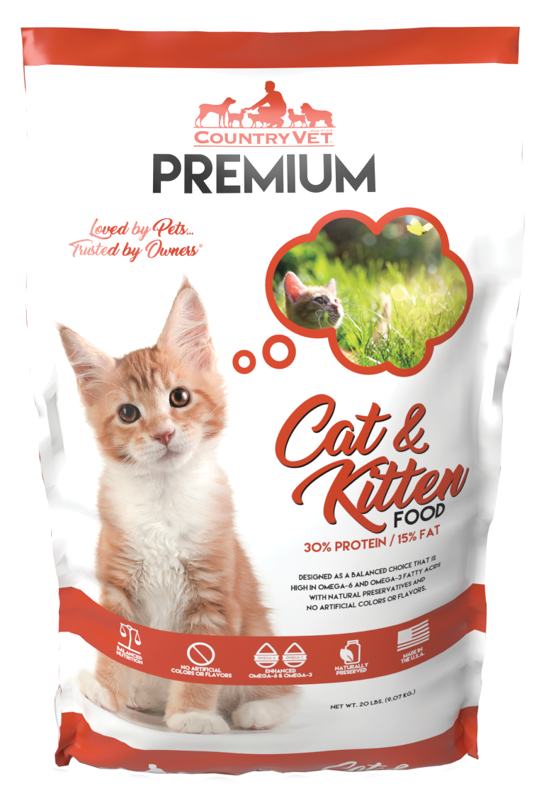 COUNTRY VET PREMIUM CAT 30-15, 20LB