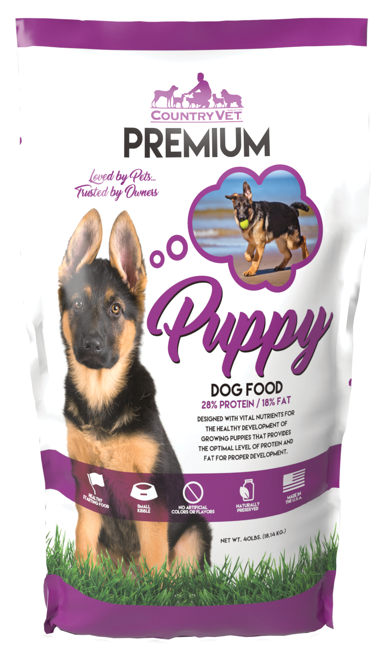 COUNTRY VET PREMIUM PUPPY 28-18, 20LB