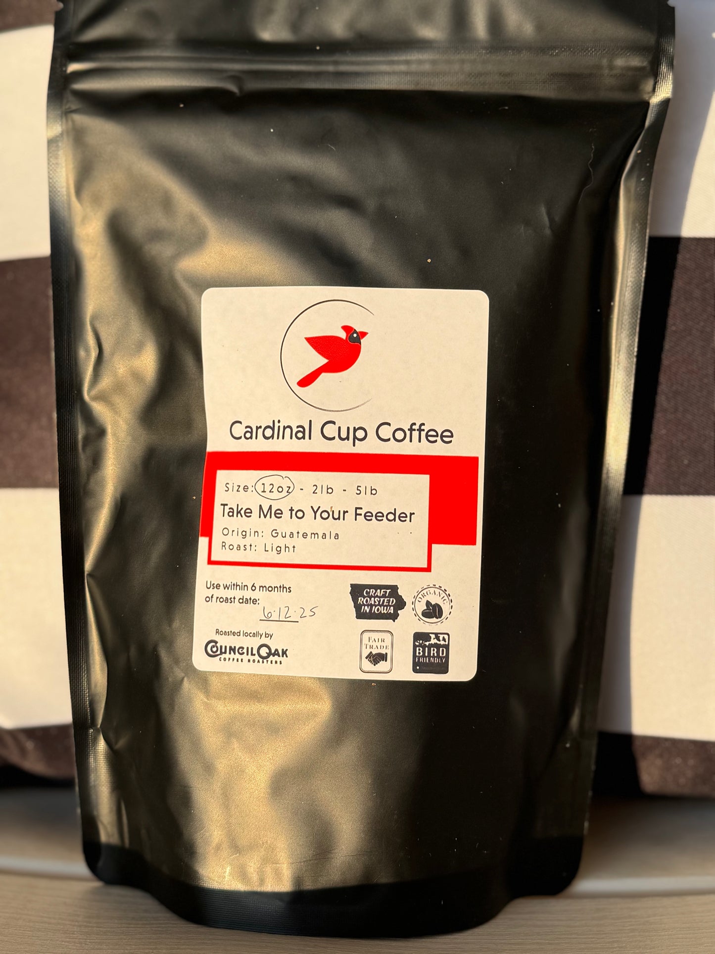 Cardinal Cup Coffee Take Me to Your Feeder