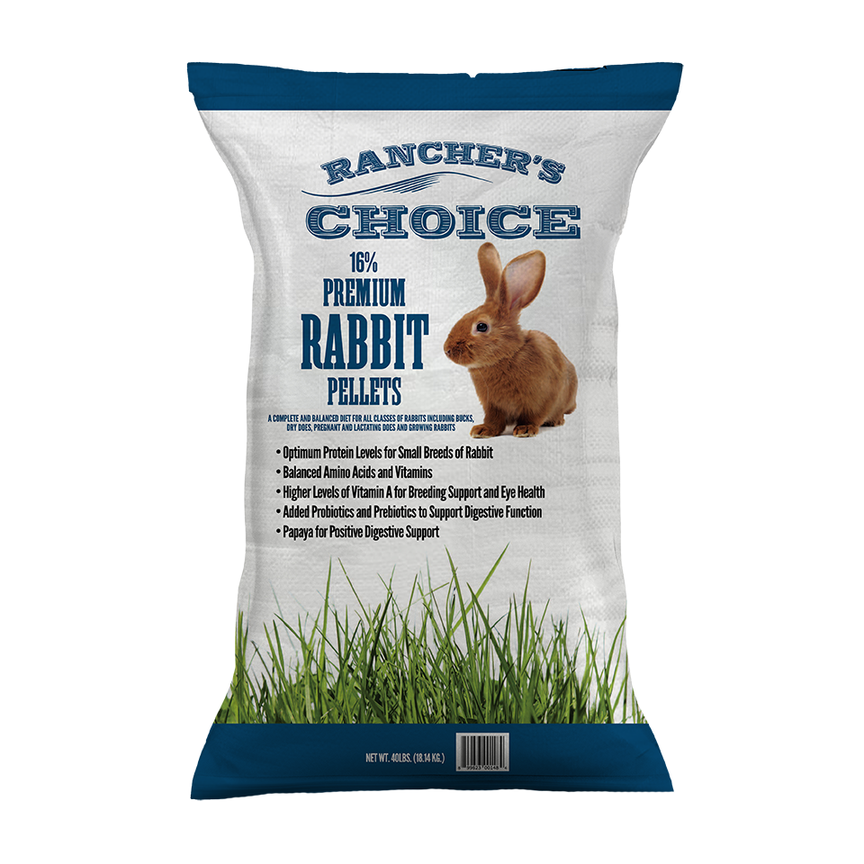 Rancher's Choice 16% PREMIUM RABBIT FEED