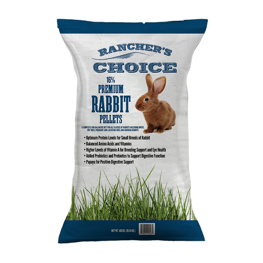 Rancher's Choice 16% PREMIUM RABBIT FEED