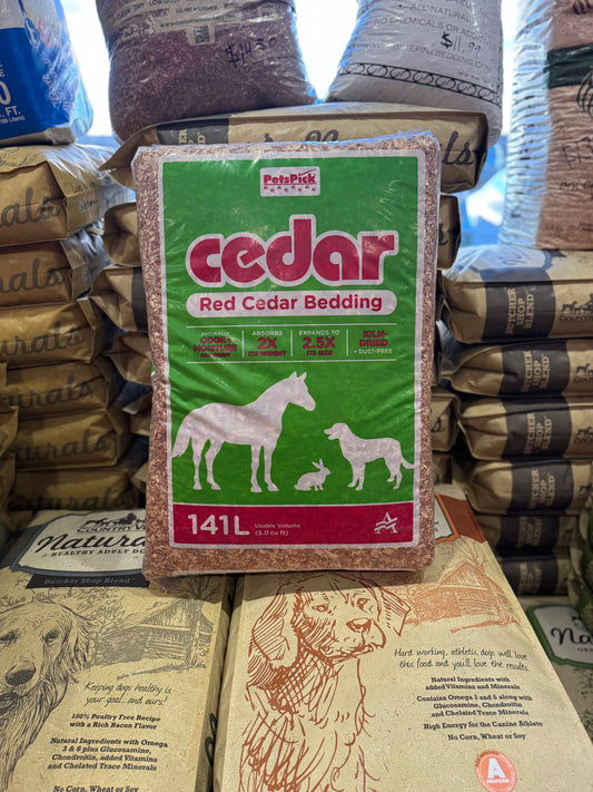 Animal Bedding Cedar Shavings