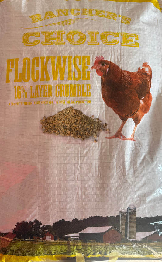 Rancher's Choice 16% FLOCKWISE LAYER CRUMBLE