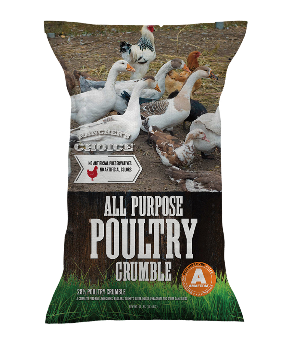 Rancher's Choice 28% ALL-PURPOSE POULTRY CRUMBLE