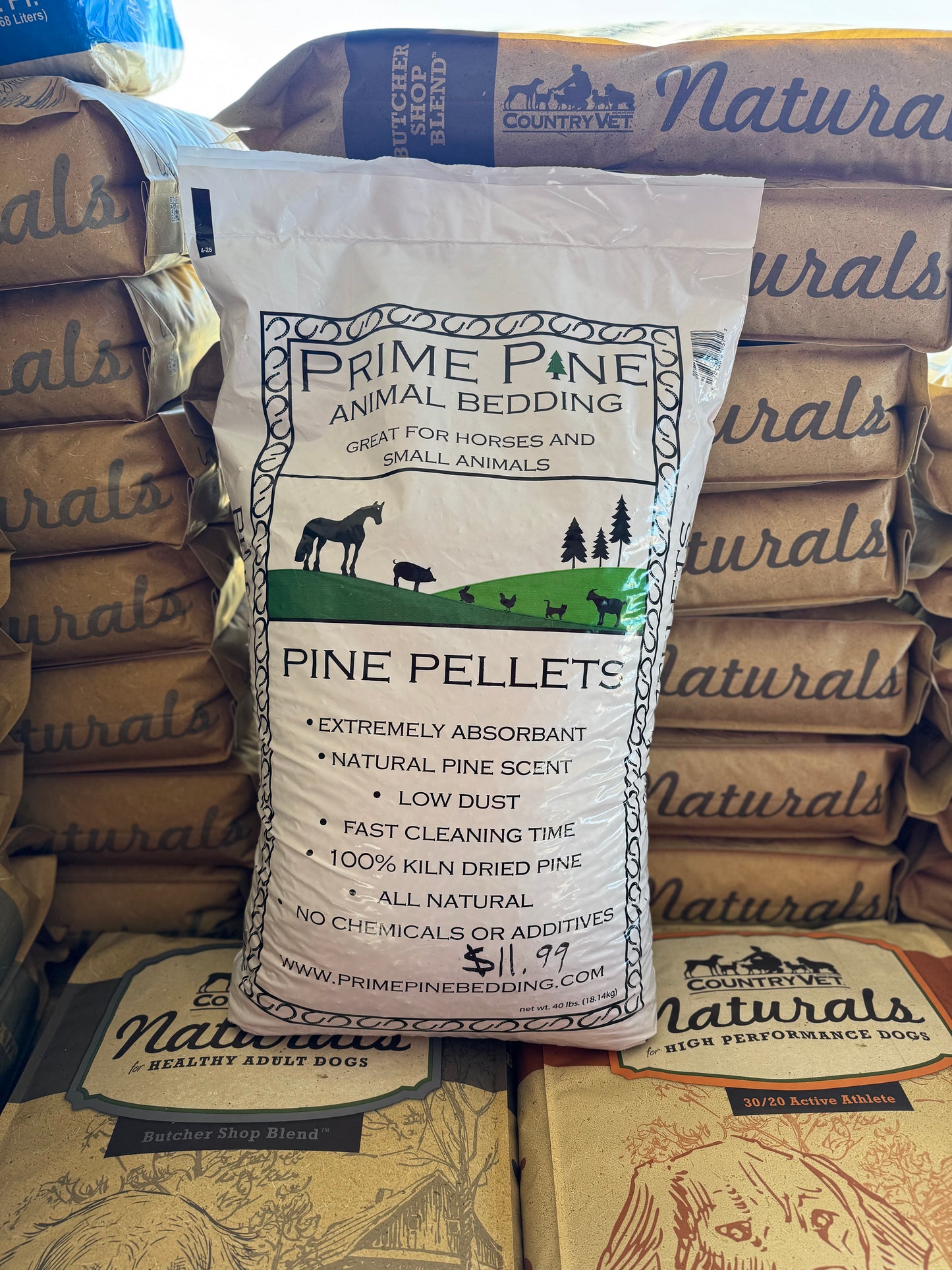 Animal Bedding Pellets, 40#