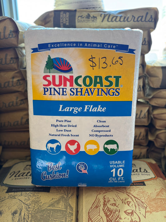 Animal Bedding Large Flake-Pine Wood Chip