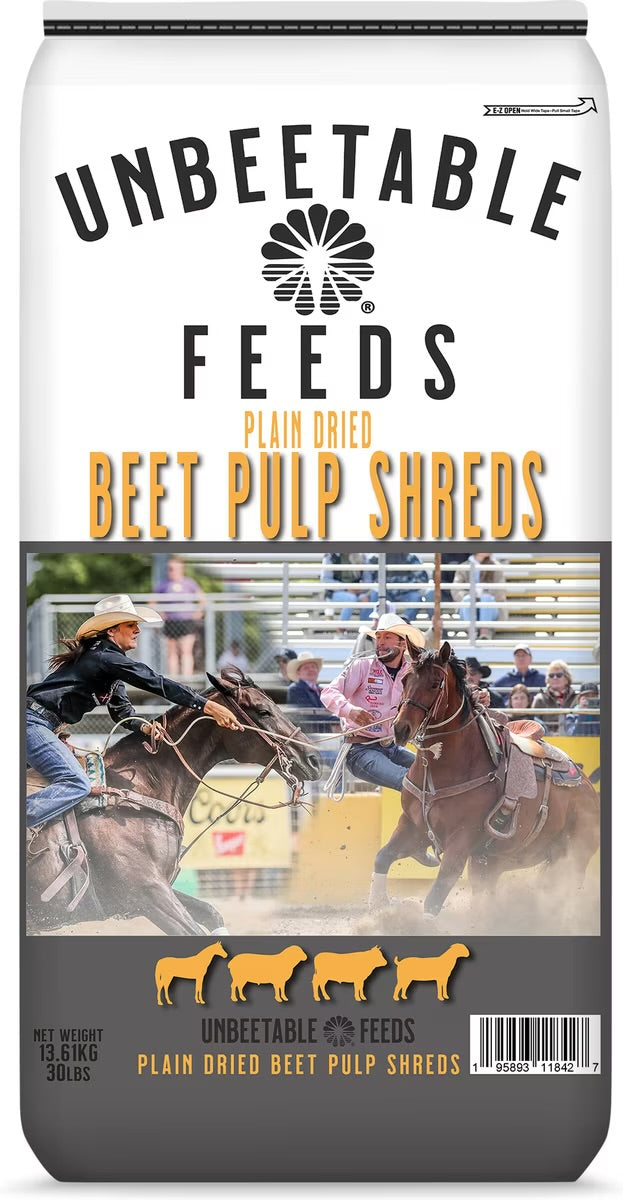 BEET PULP SHREDS - NO MOLASSES ADDED (30# bag)