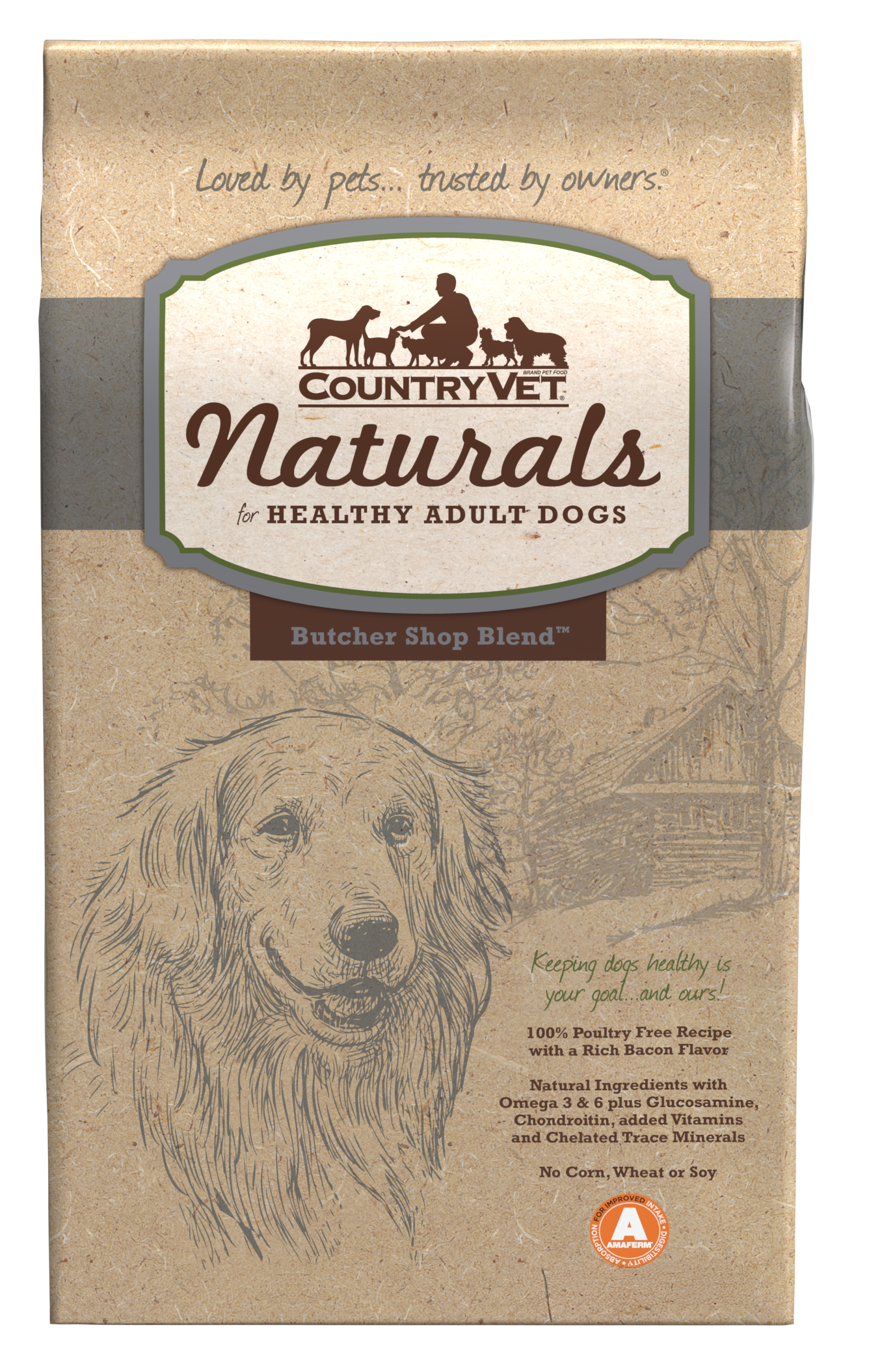 Country Vet NATURALS ADULT 24-14 BUTCHER SHOP BLEND
