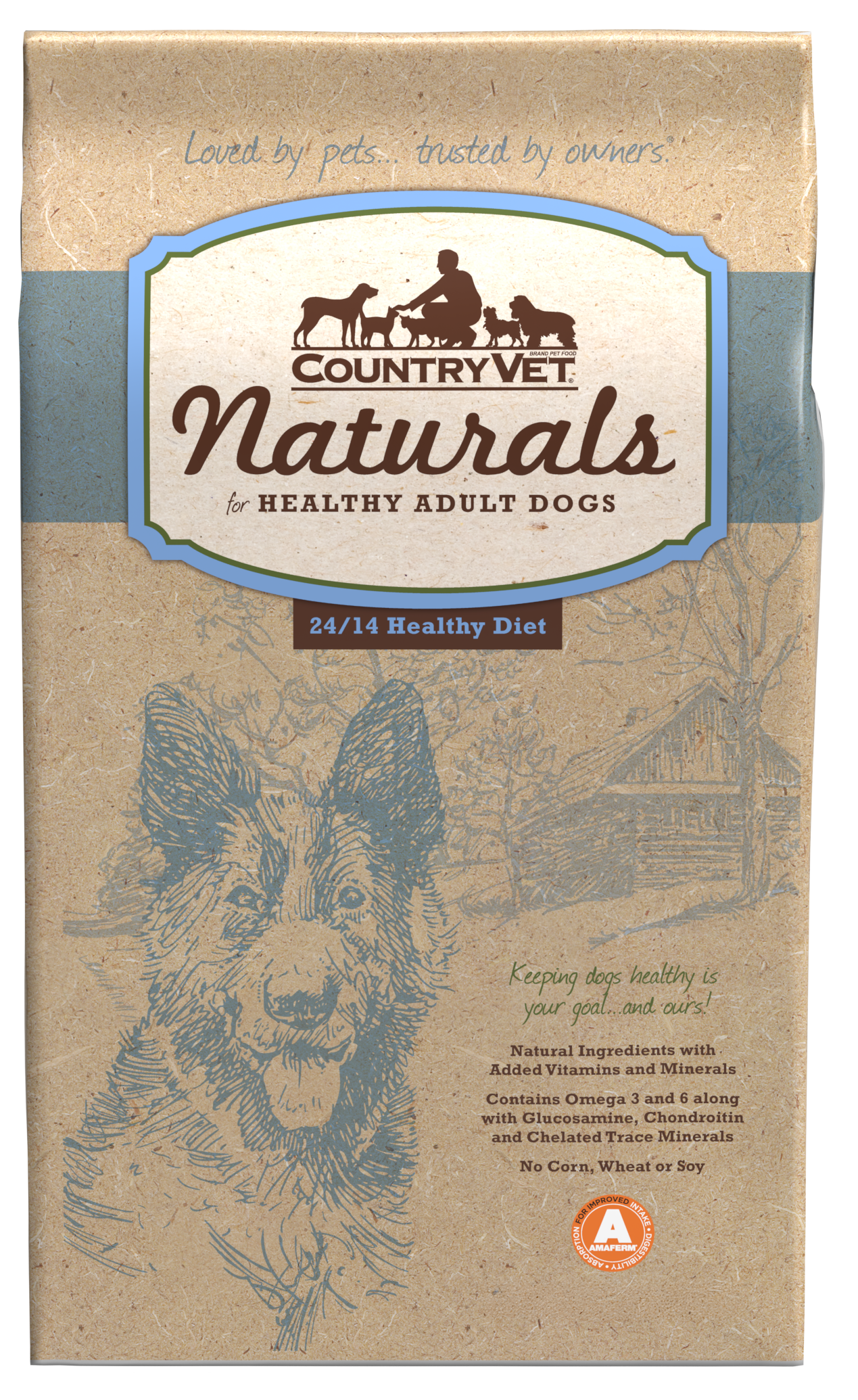 Country Vet NATURALS ADULT 24-14, 16LB