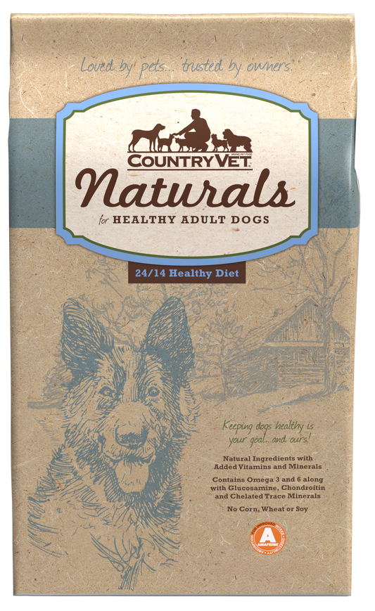 Country Vet NATURALS ADULT 24-14, 35LBCountry Vet NATURALS ADULT 24-14 - 899623000265