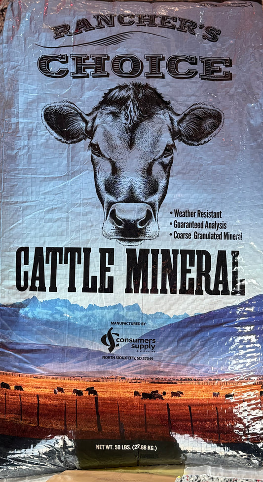 Rancher’s Choice CHAMPION 8% MINERAL W/ GARLIC & BIOPLEX 50LB