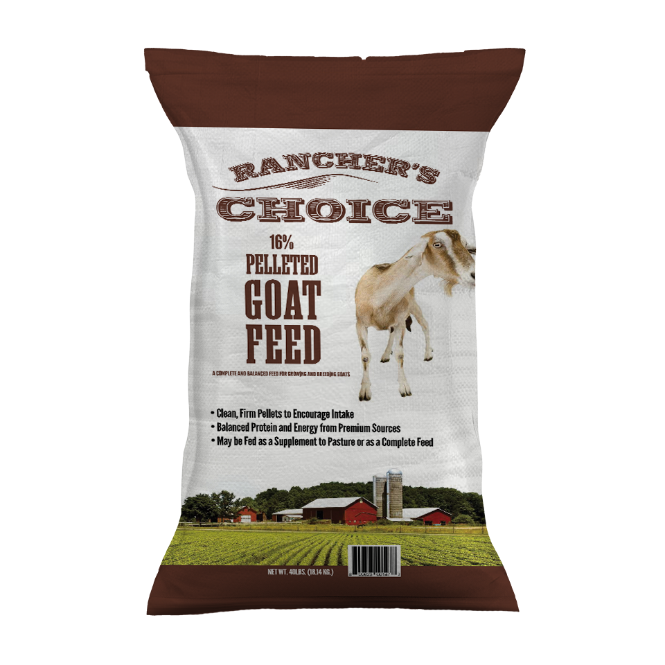 Rancher's Choice 16% PELLETED GOAT FEED