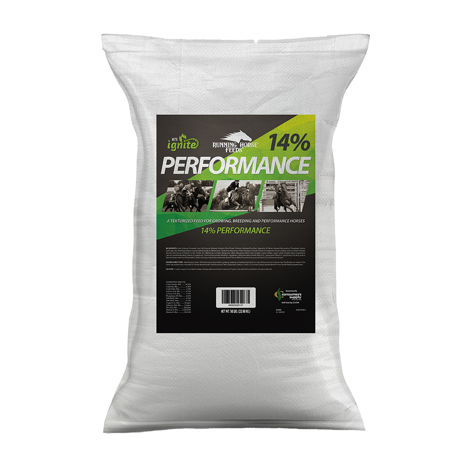 Running Horse 14% PERFORMANCE HORSE - TEXTURIZED